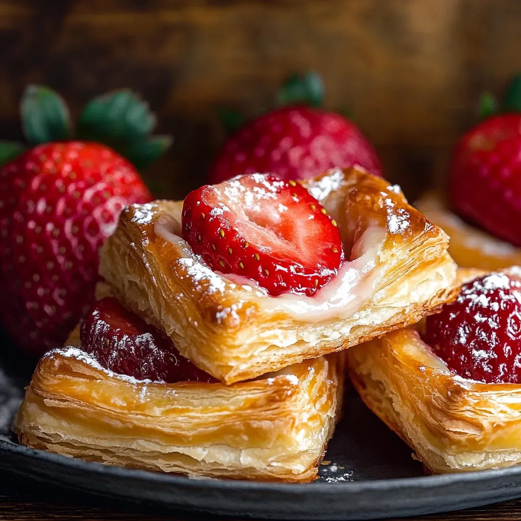 Strawberry Danish