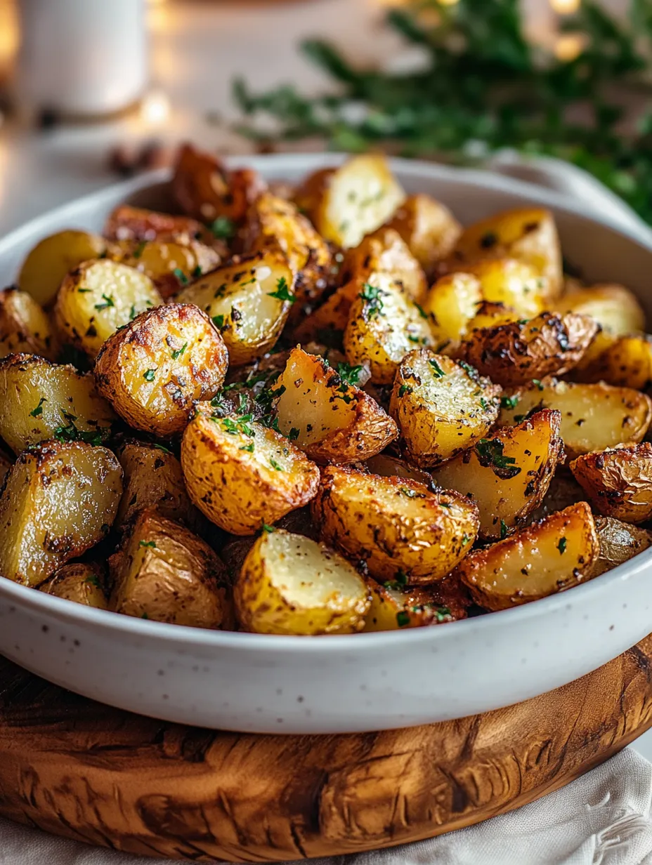 Garlic Roast Potatoes