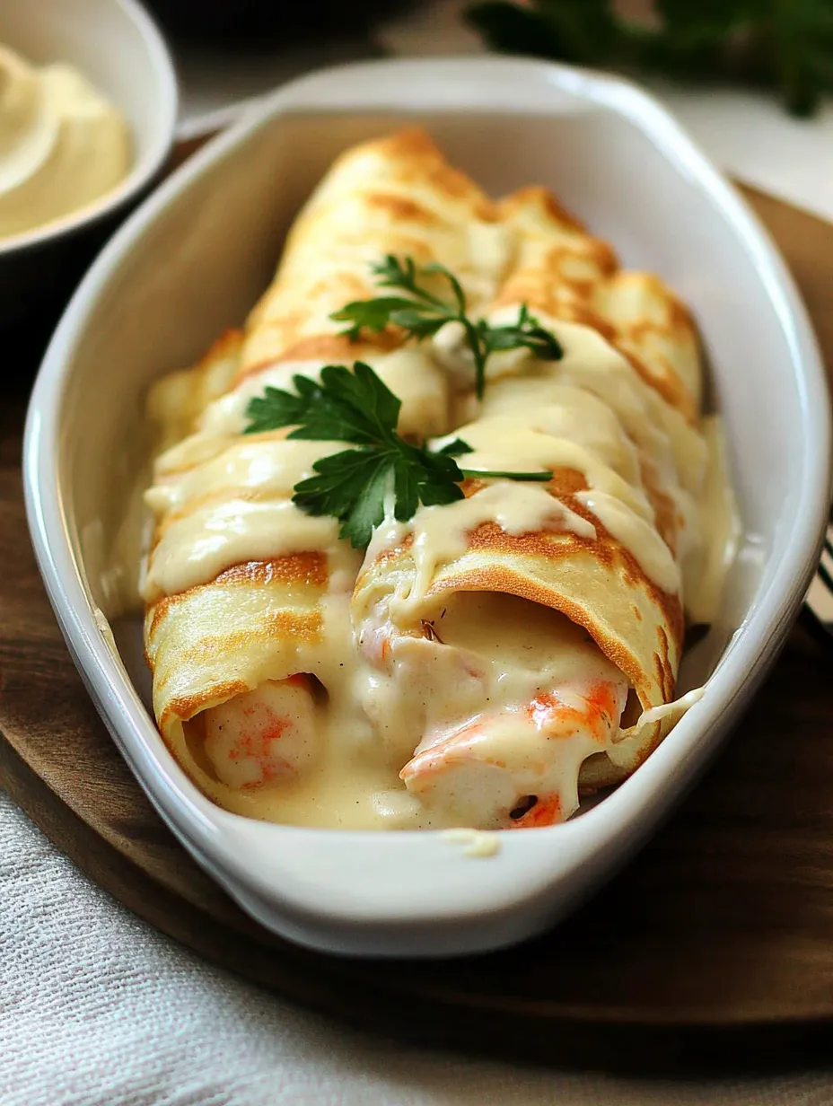 Seafood Crepes Recipe