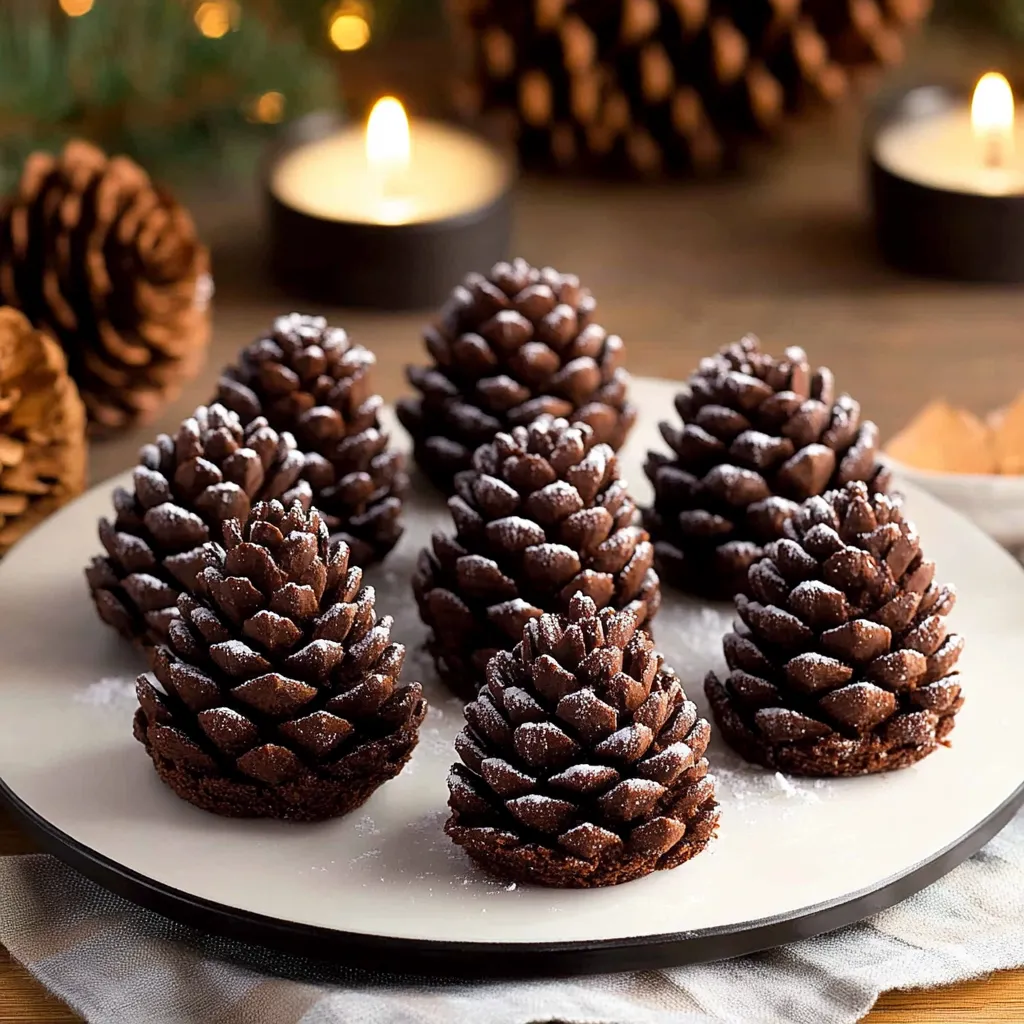 Brownie Pinecones Recipe