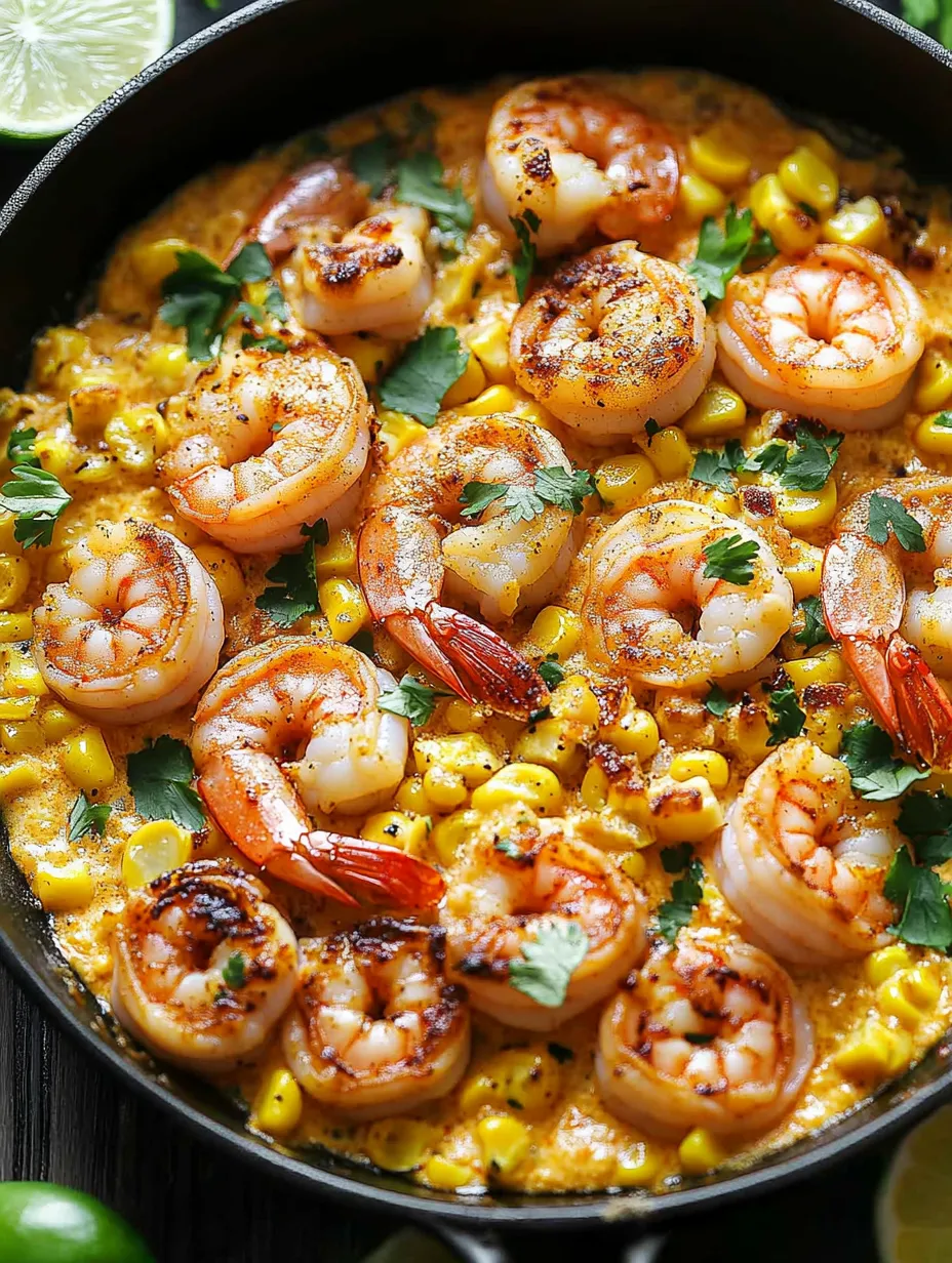 Easy Shrimp and Creamed Corn