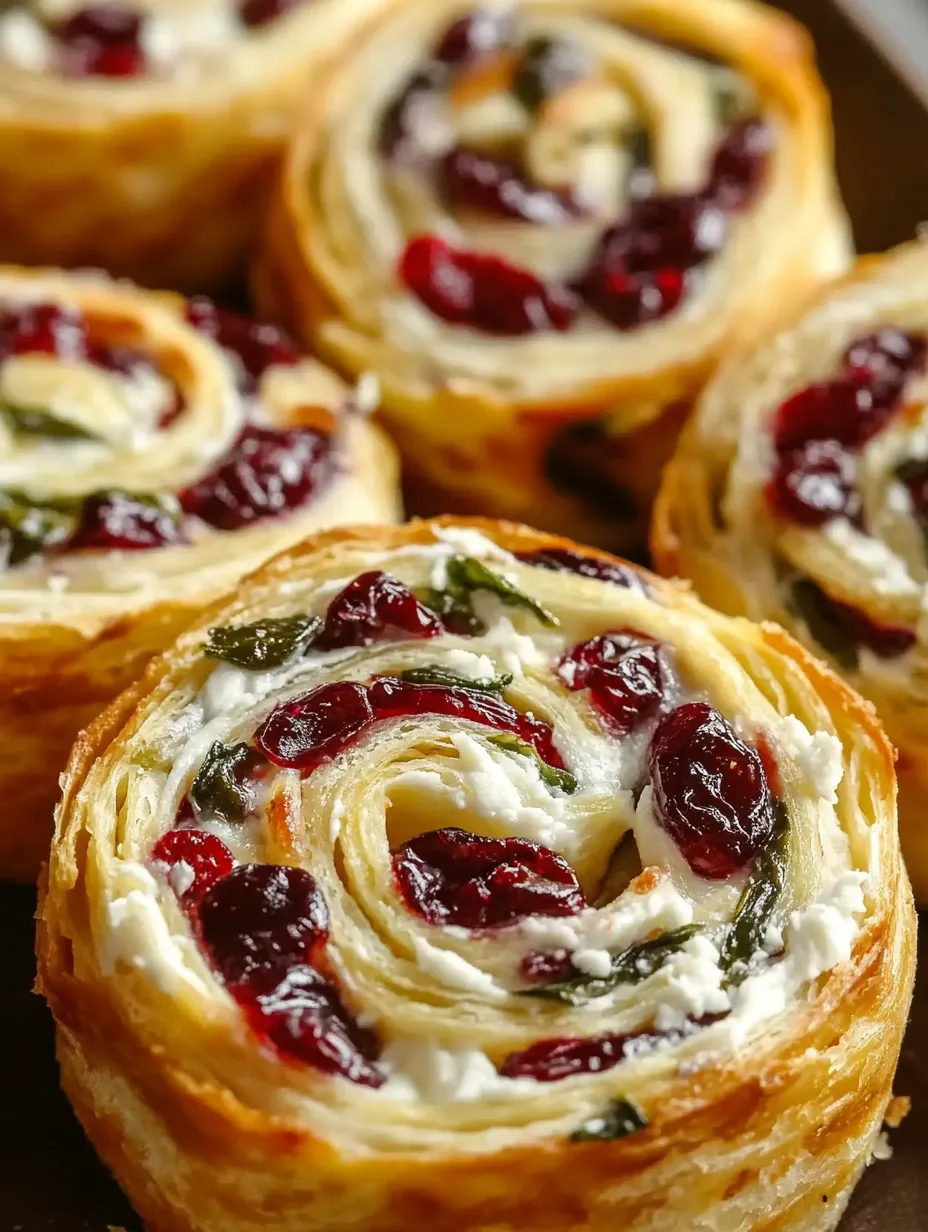 Cranberry Pinwheels