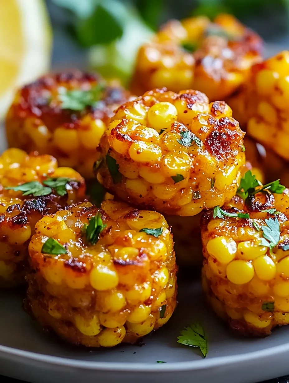 Easy Spicy Mexican Corn Bites