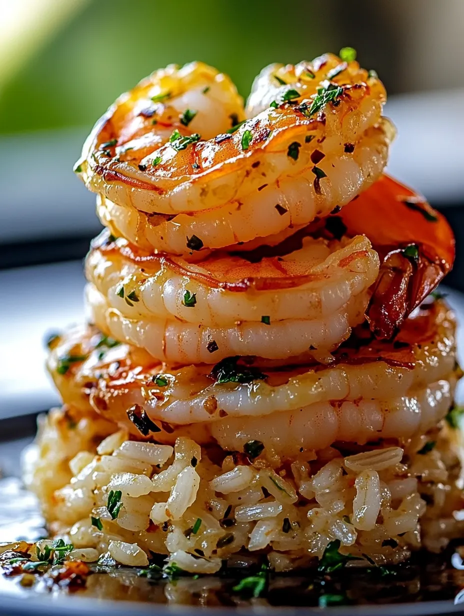 Garlic Butter Shrimp Rice