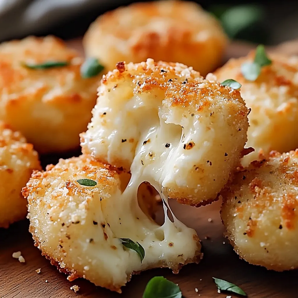 Cheesy Parmesan Mozzarella Bites Recipe