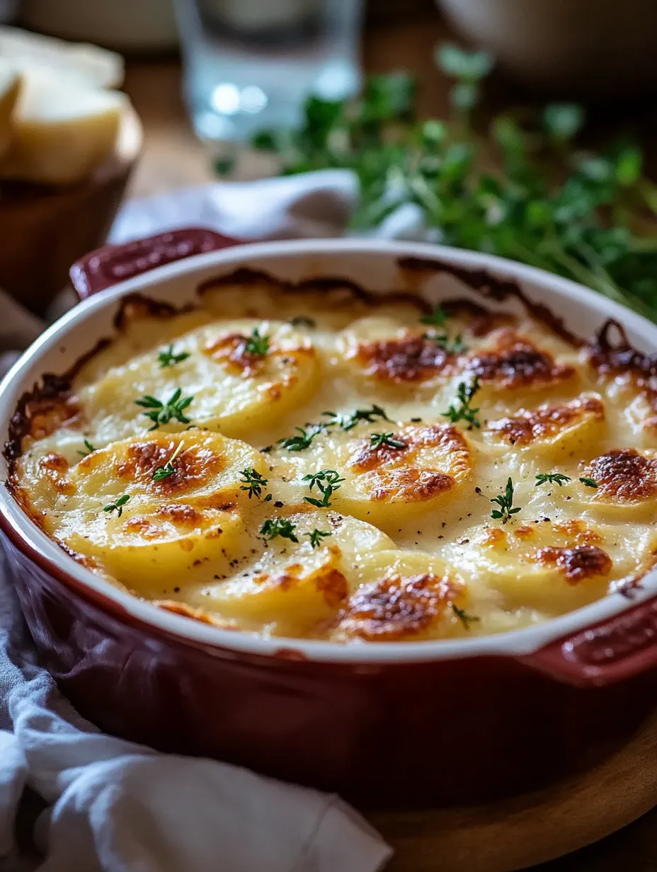 Copycat Ruth’s Chris Potatoes au Gratin Recipe
