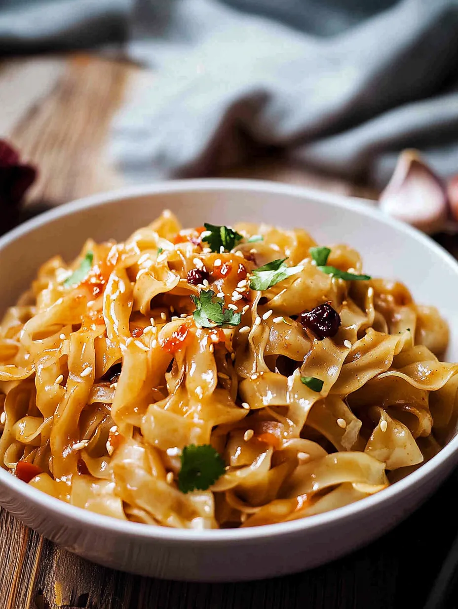Garlic Chilli Noodles Recipe
