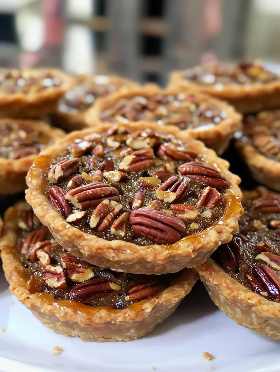 Easy Mini Pecan Pies Recipe