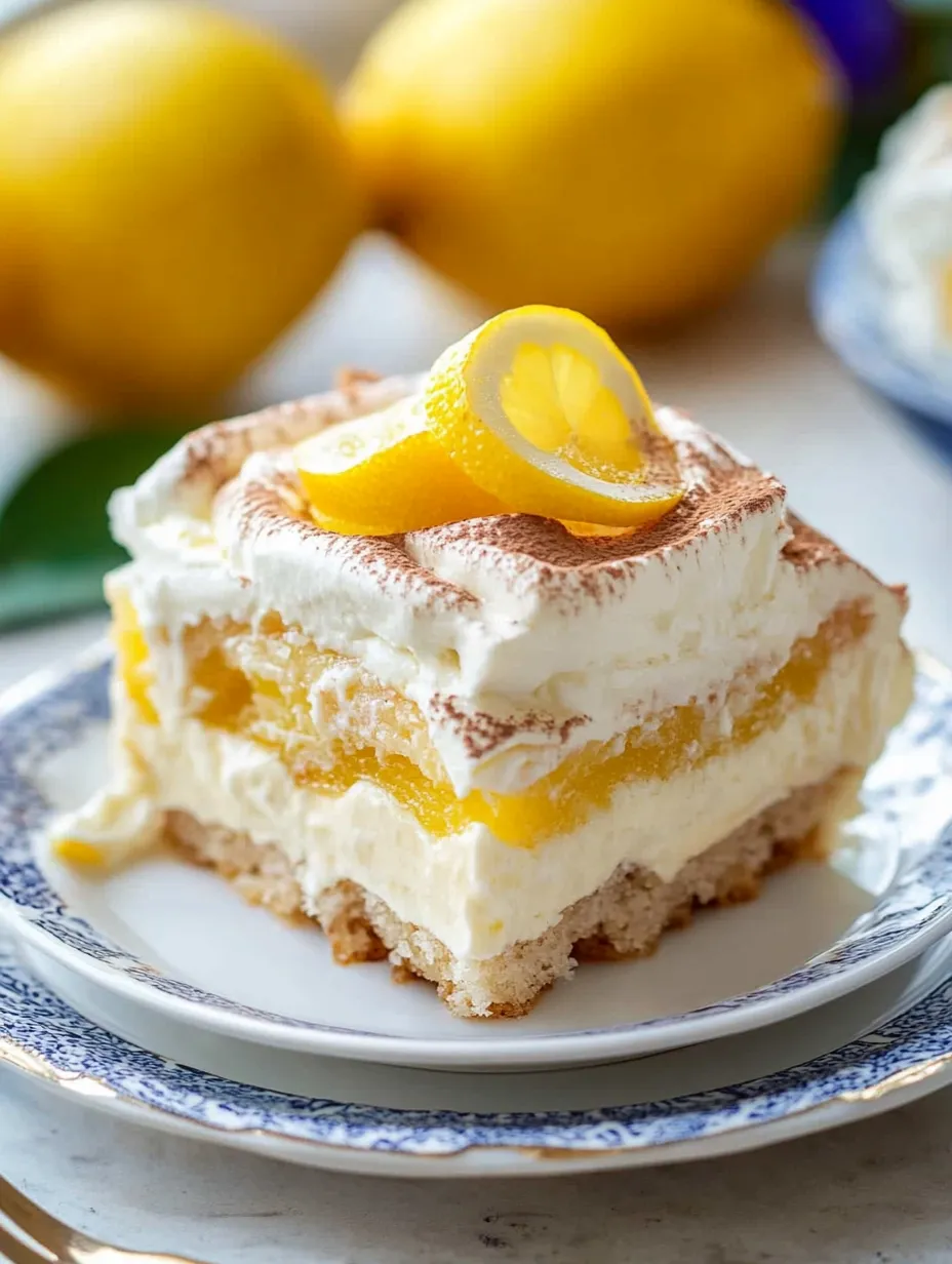 Lemon Tiramisu Recipe