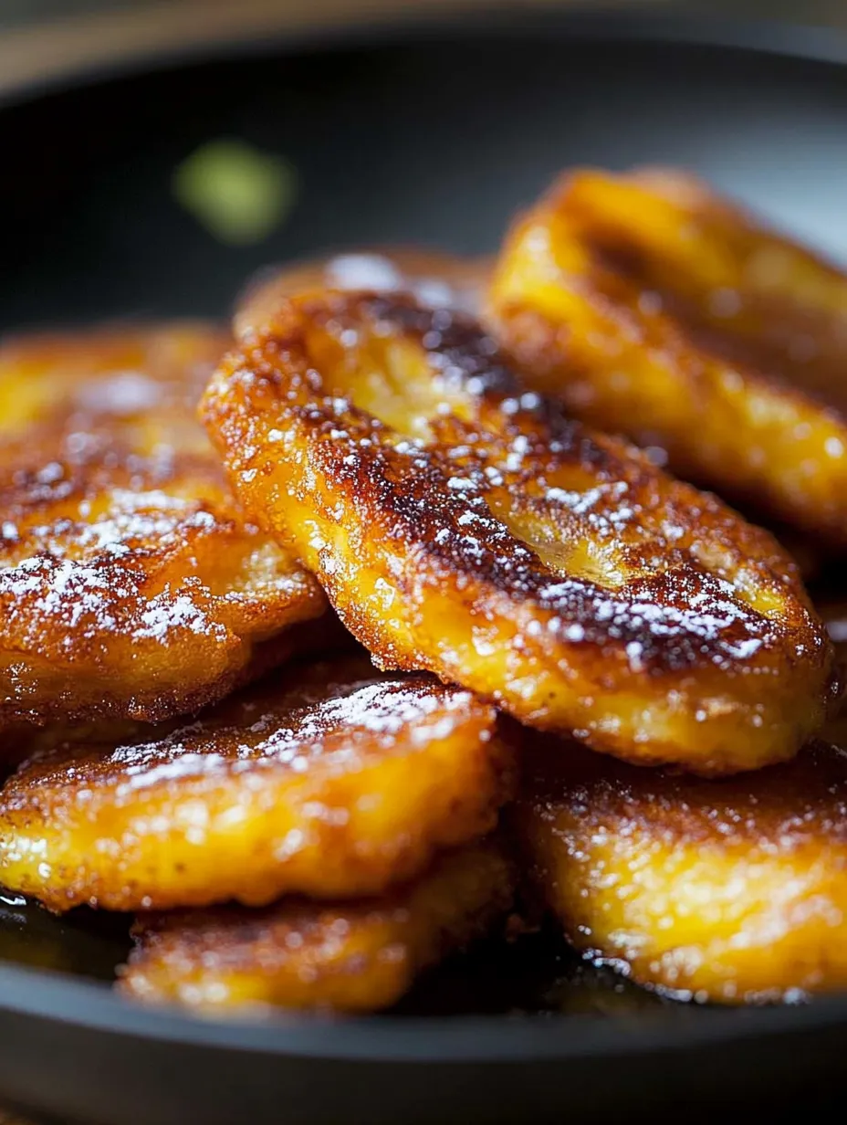 Skillet Banana Fritters
