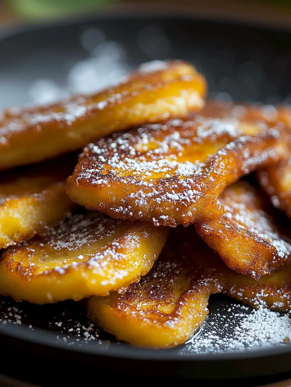 Easy Skillet Banana Fritters