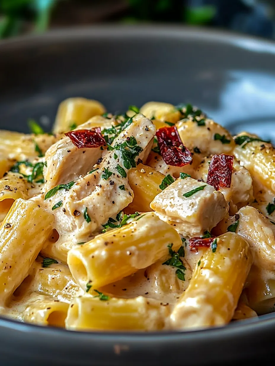 Easy Creamy Ricotta Chicken Pasta