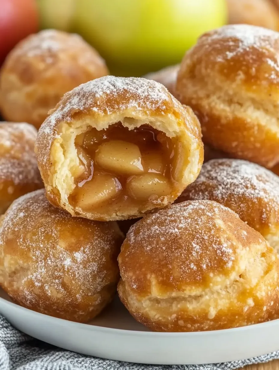 Air Fryer Apple Pie Bombs