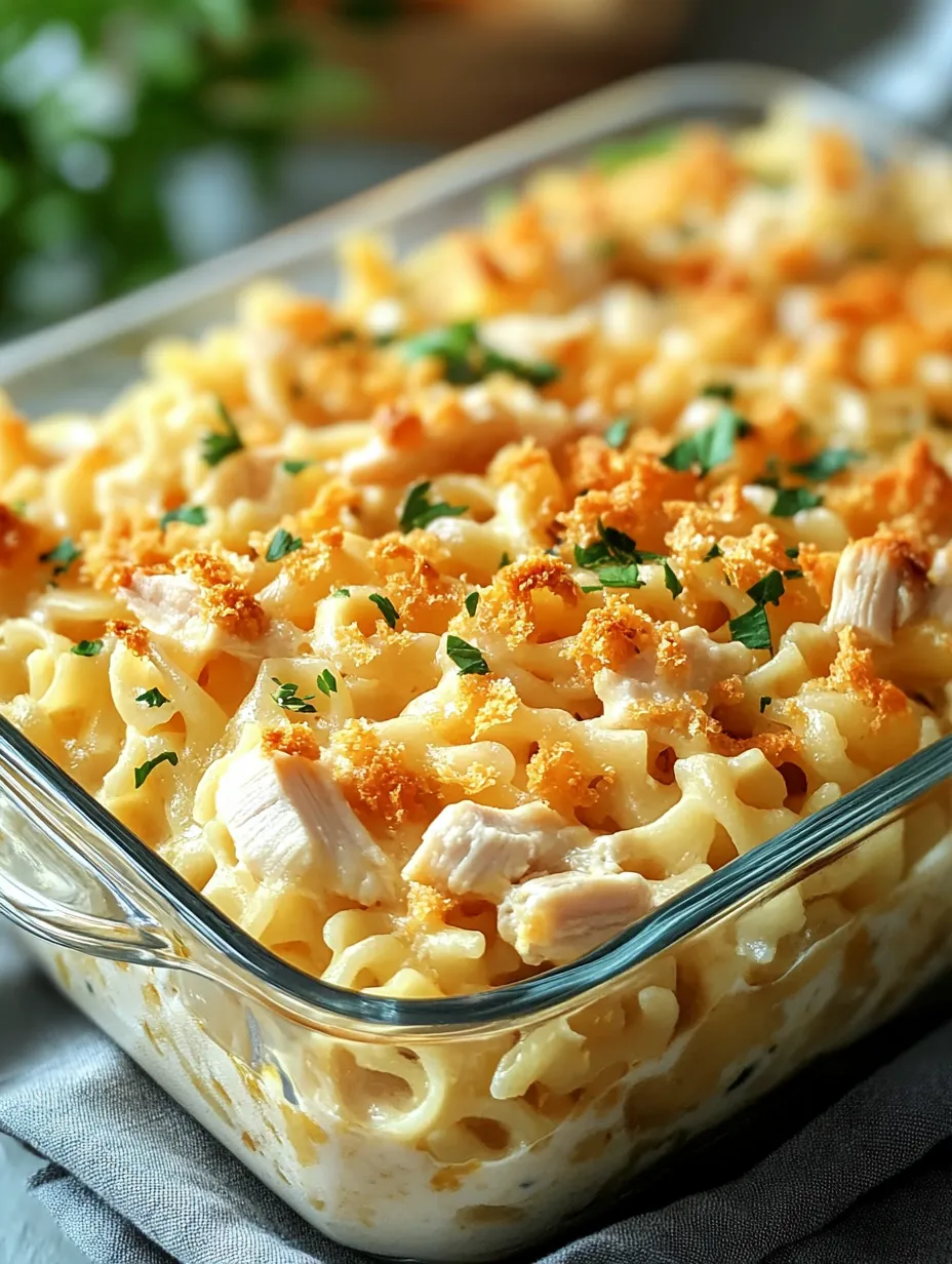 Chicken Noodle Casserole Recipe