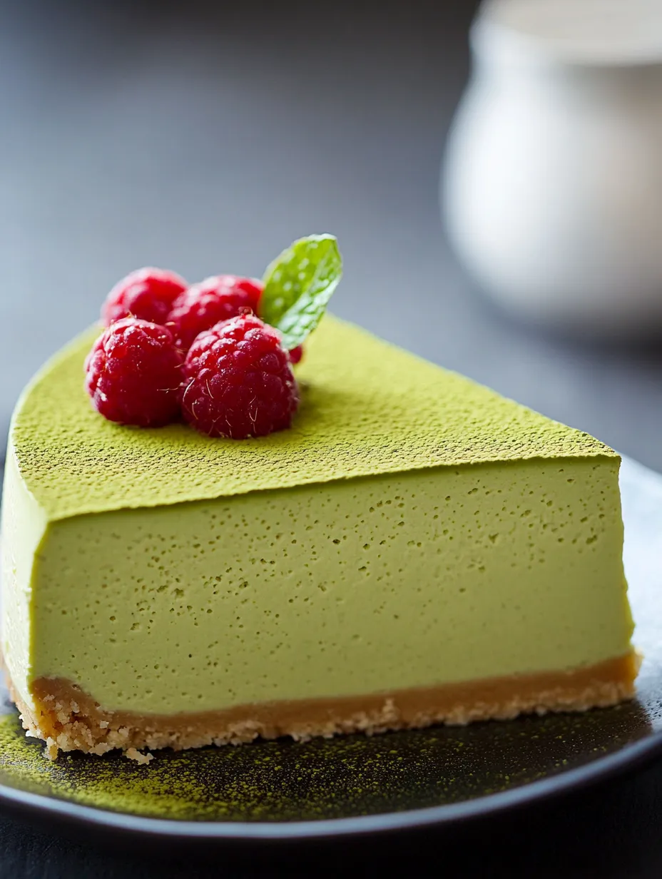 Original Matcha Japanese Cheesecake Recipe