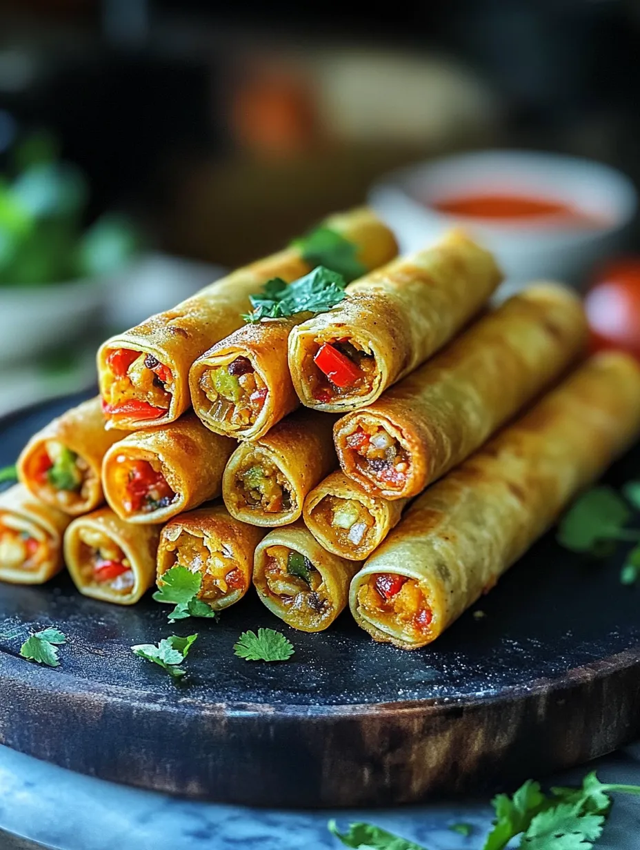 Crispy Vegan Taquitos Recipe