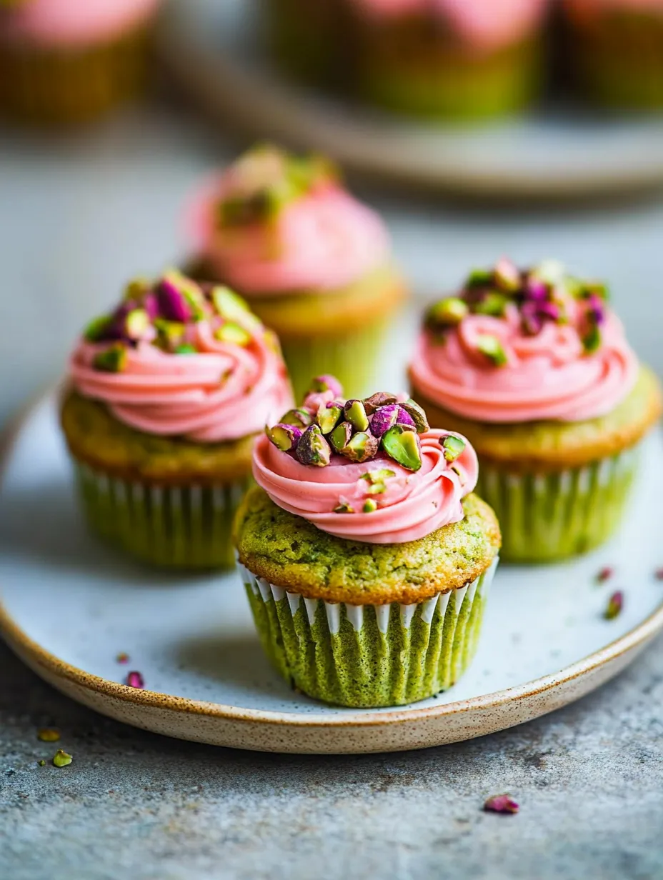Vegan Mini Rose Cupcakes Recipe