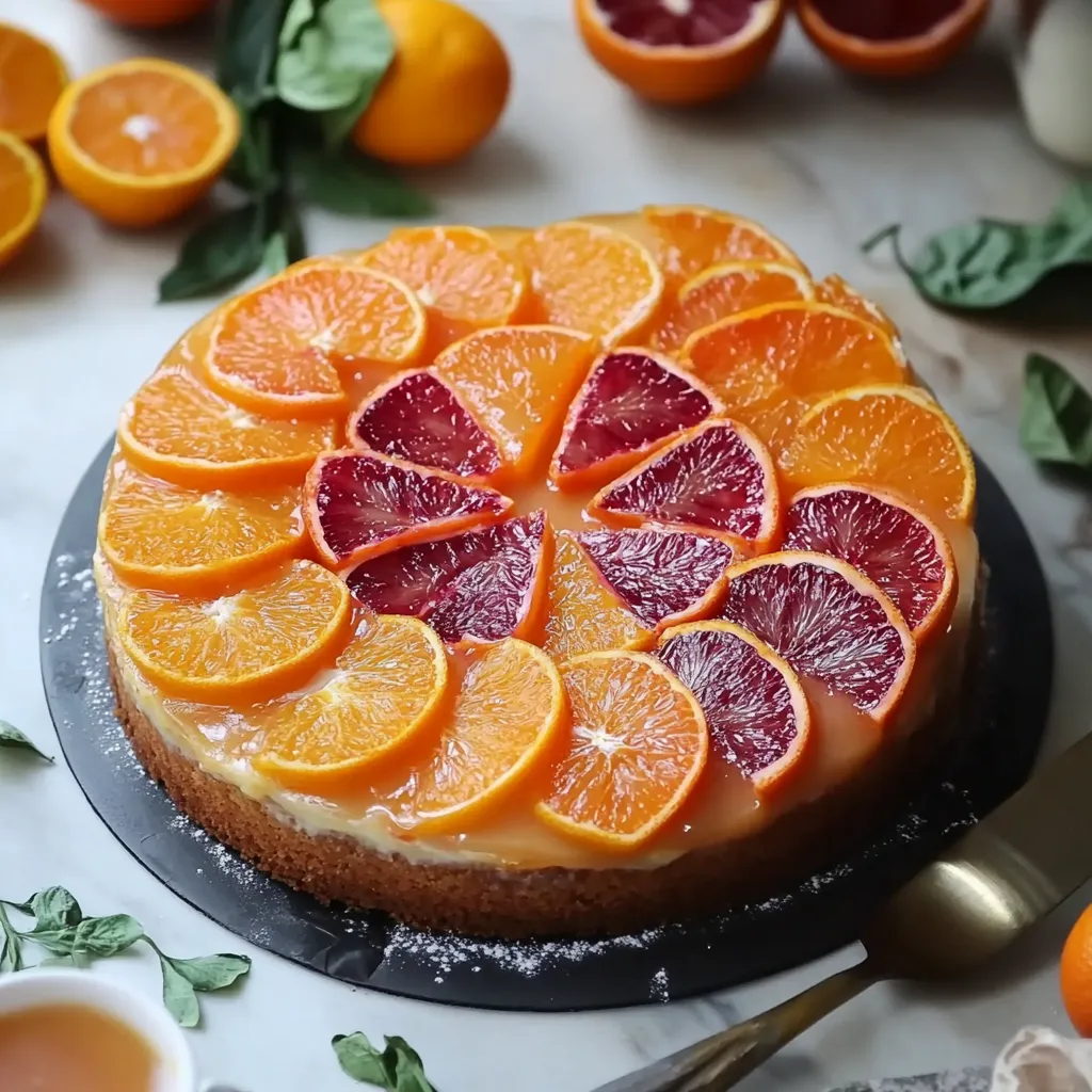 Turkuaz Kitchen Ombre Citrus Cake Recipe
