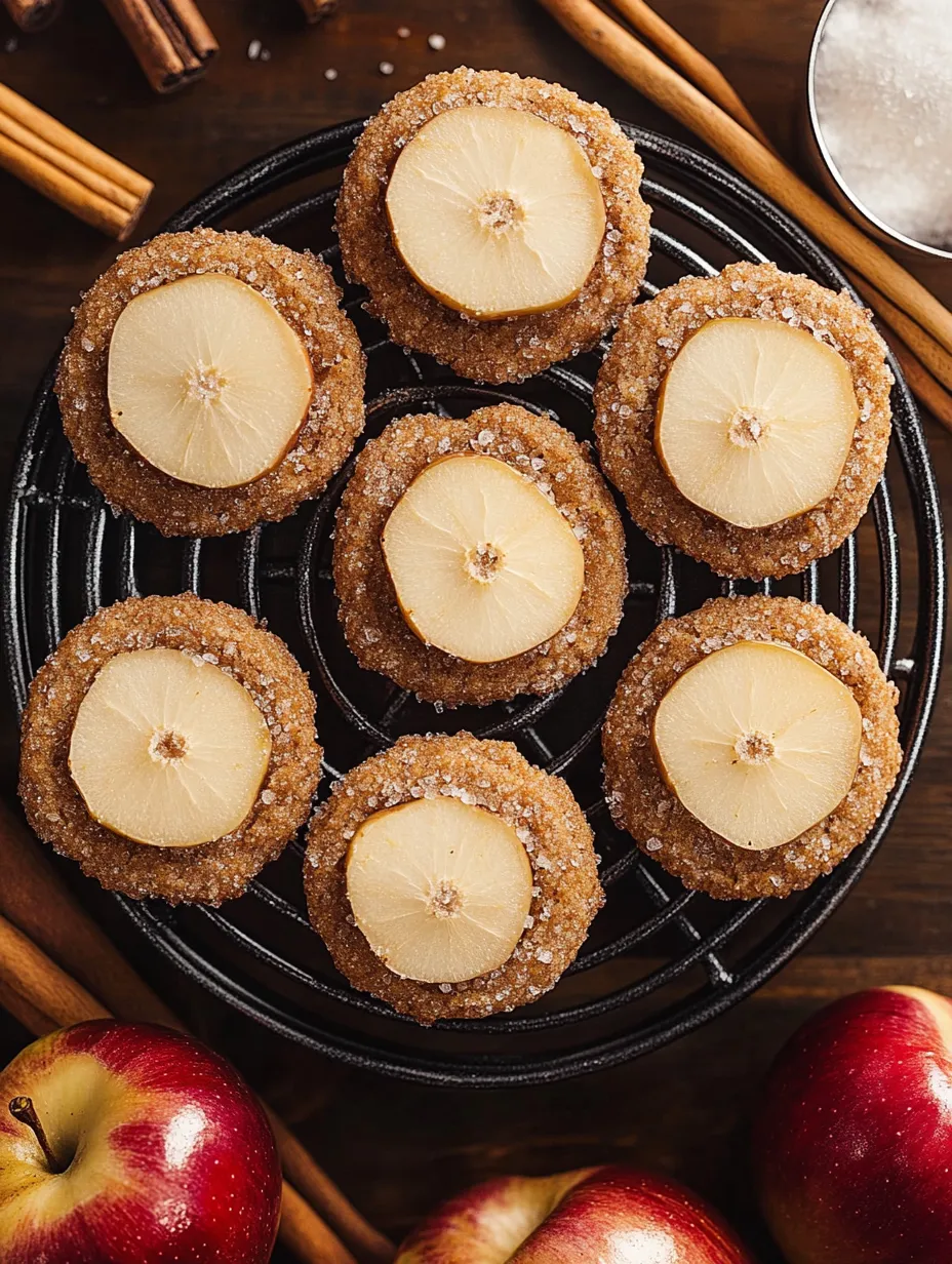 Nutmeg Ginger Apple Snaps