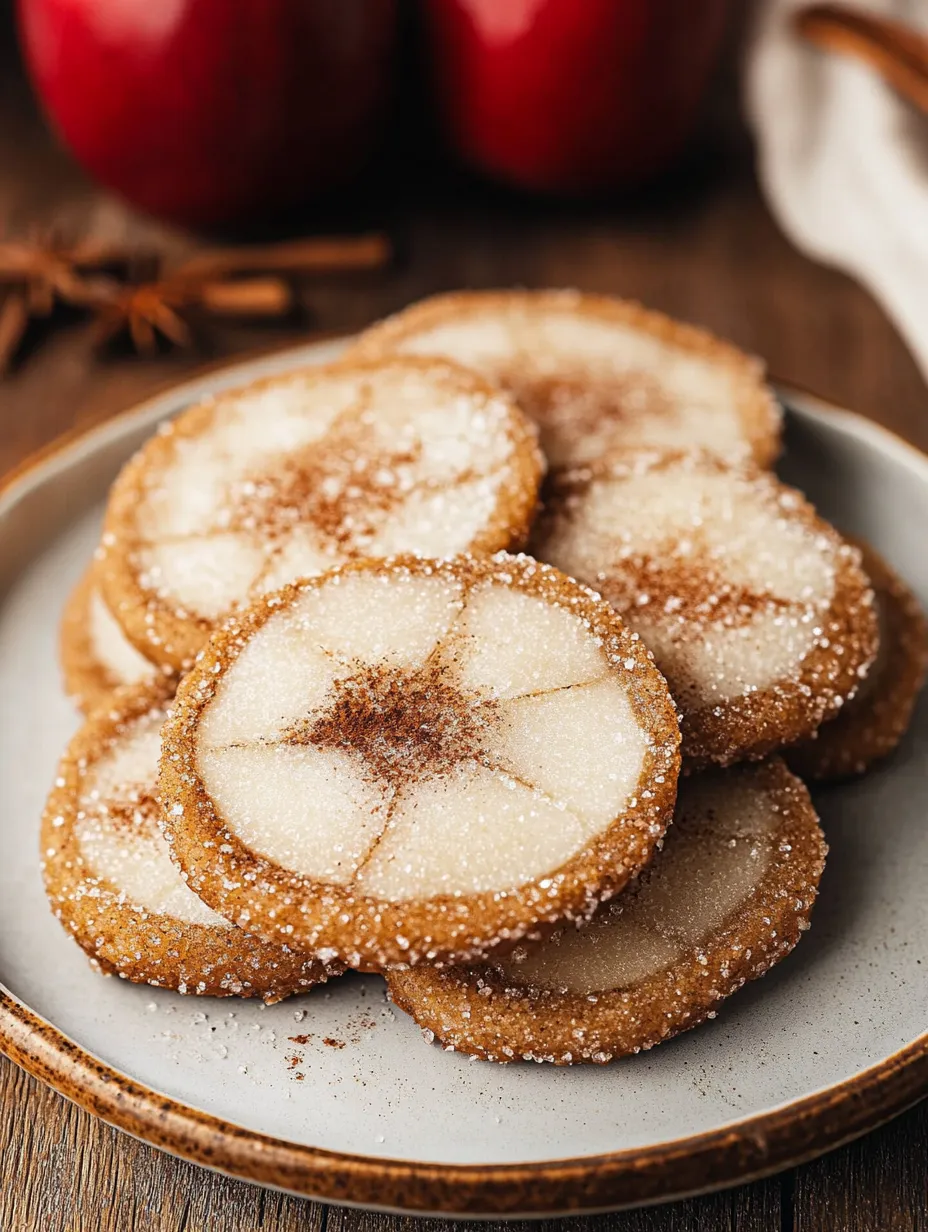 Easy Nutmeg Ginger Apple Snaps
