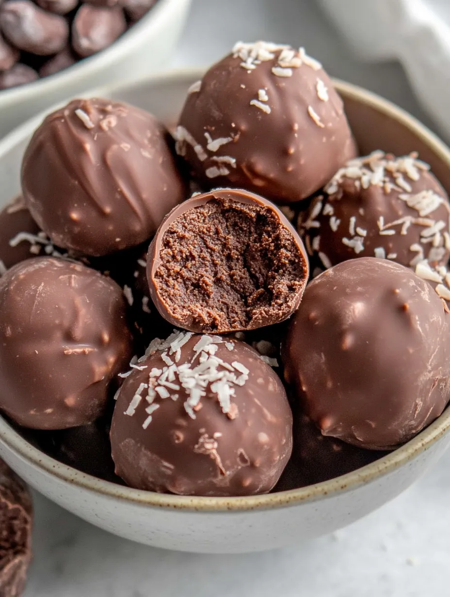 Vegan Chickpea Truffles