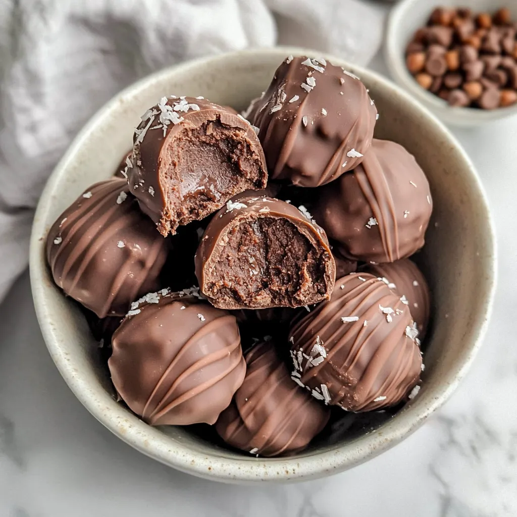 Vegan Chickpea Truffles Recipe