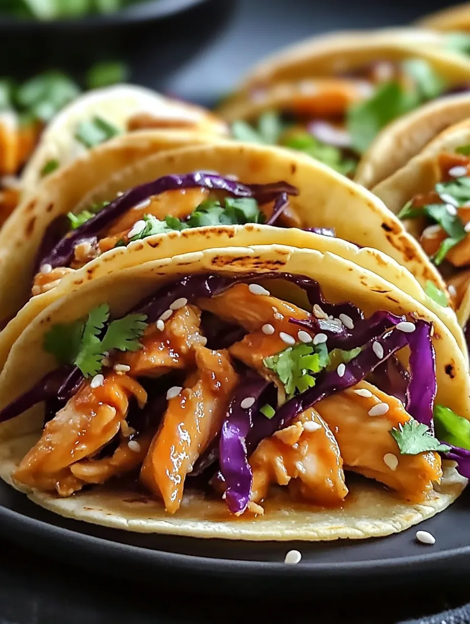 Easy Crispy Asian Chicken Wonton Tacos