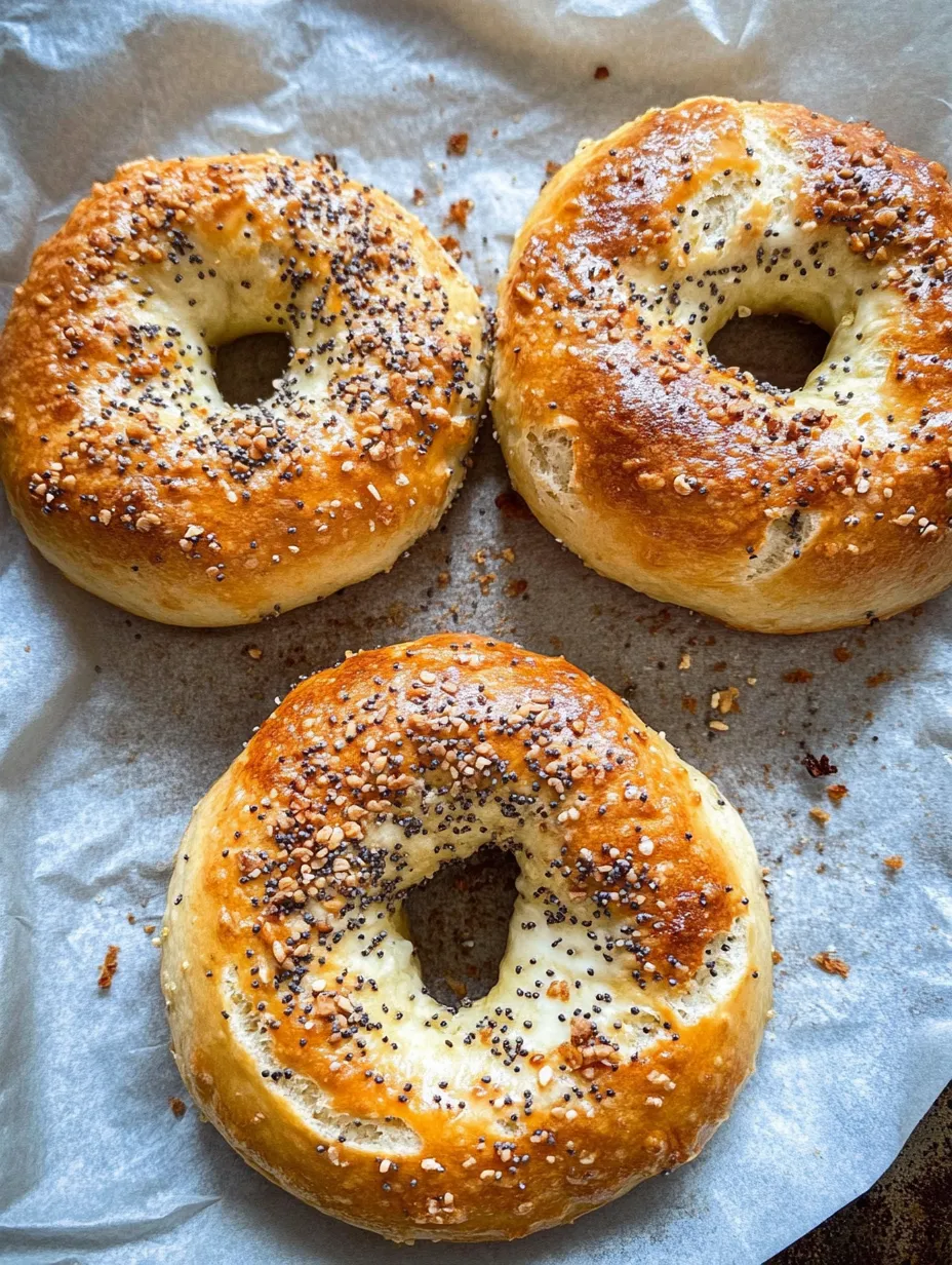 Easy Greek Yogurt Bagels