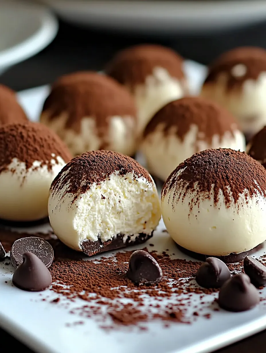 Easy Tiramisu Truffles Recipe