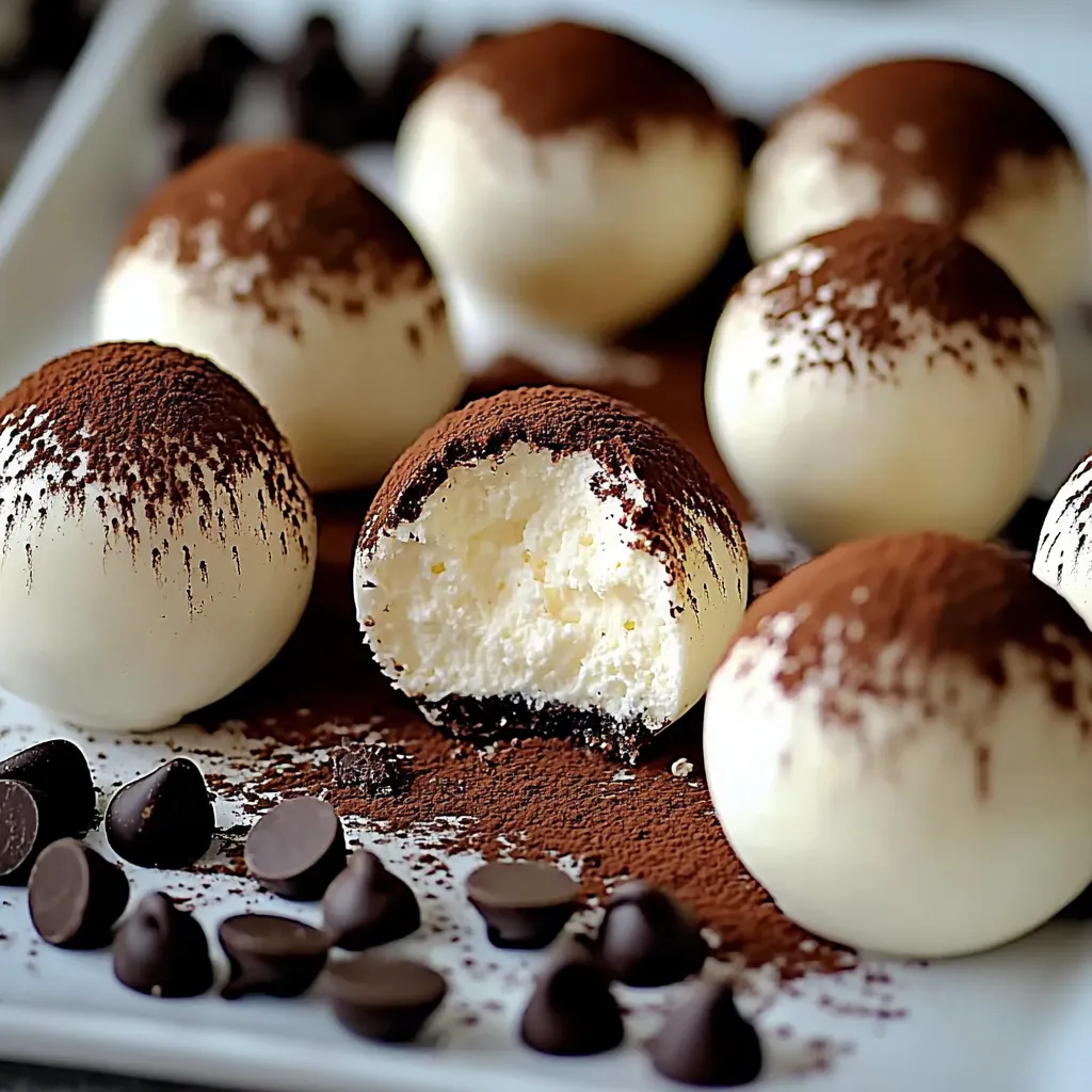 Tiramisu Truffles Recipe