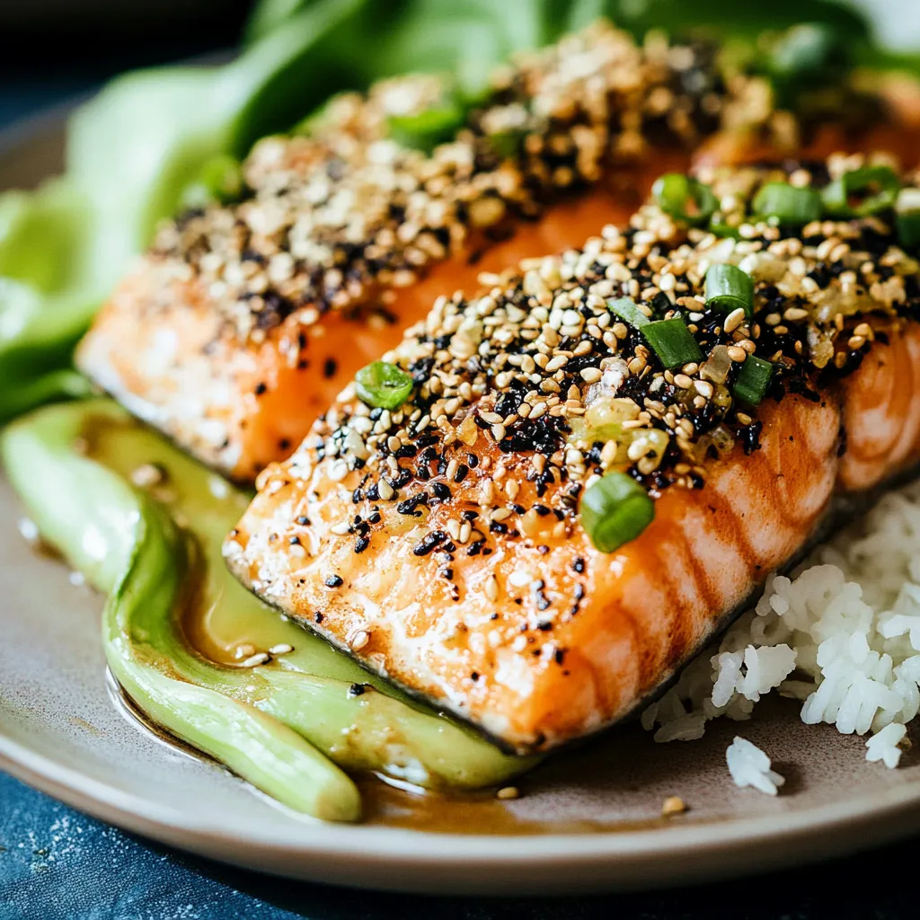 Quick Furikake Salmon Recipe