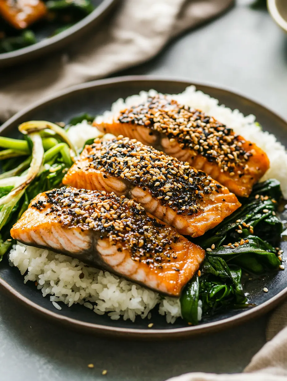 Easy Quick Furikake Salmon Recipe