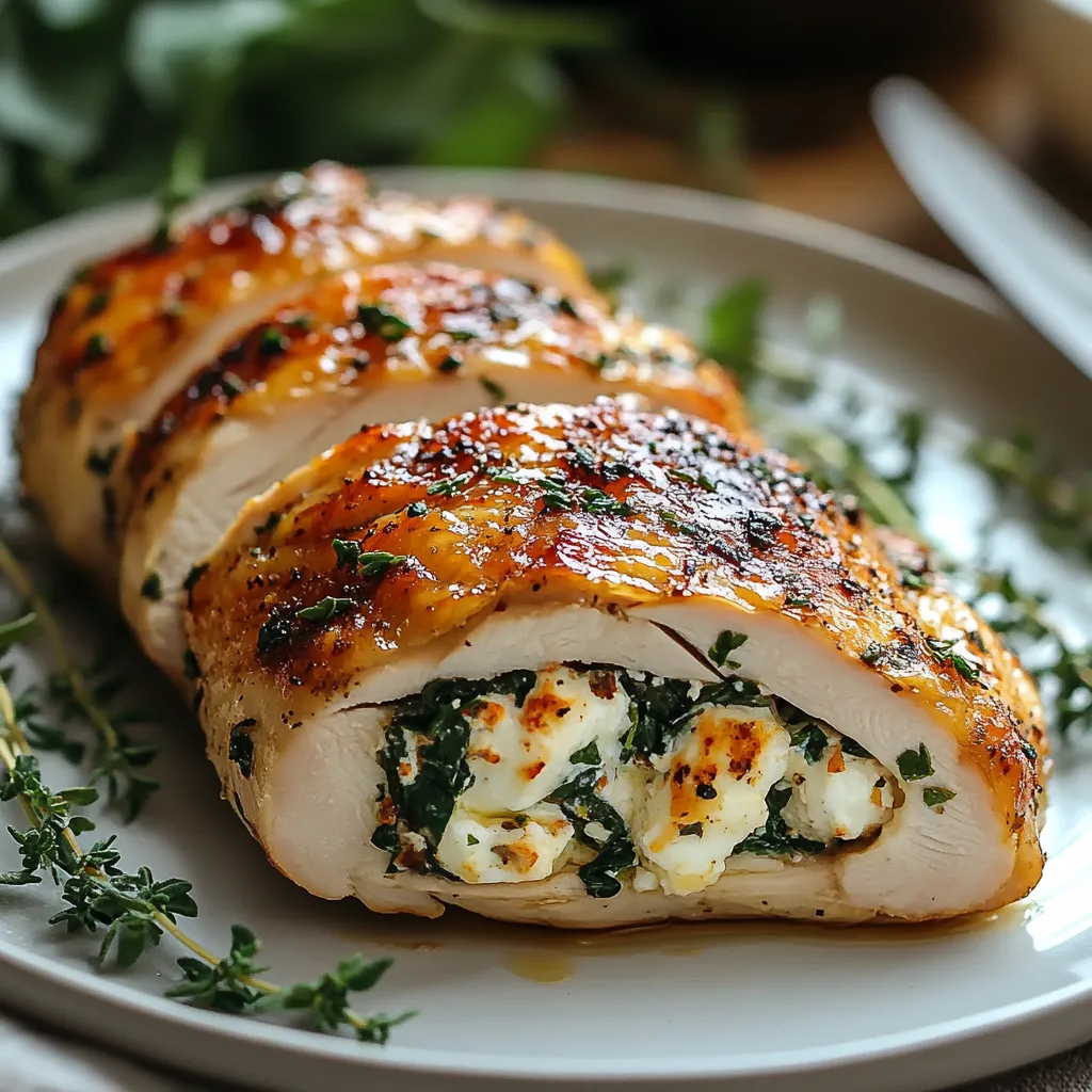 Creamy Stuffed Chicken Breast Recipe