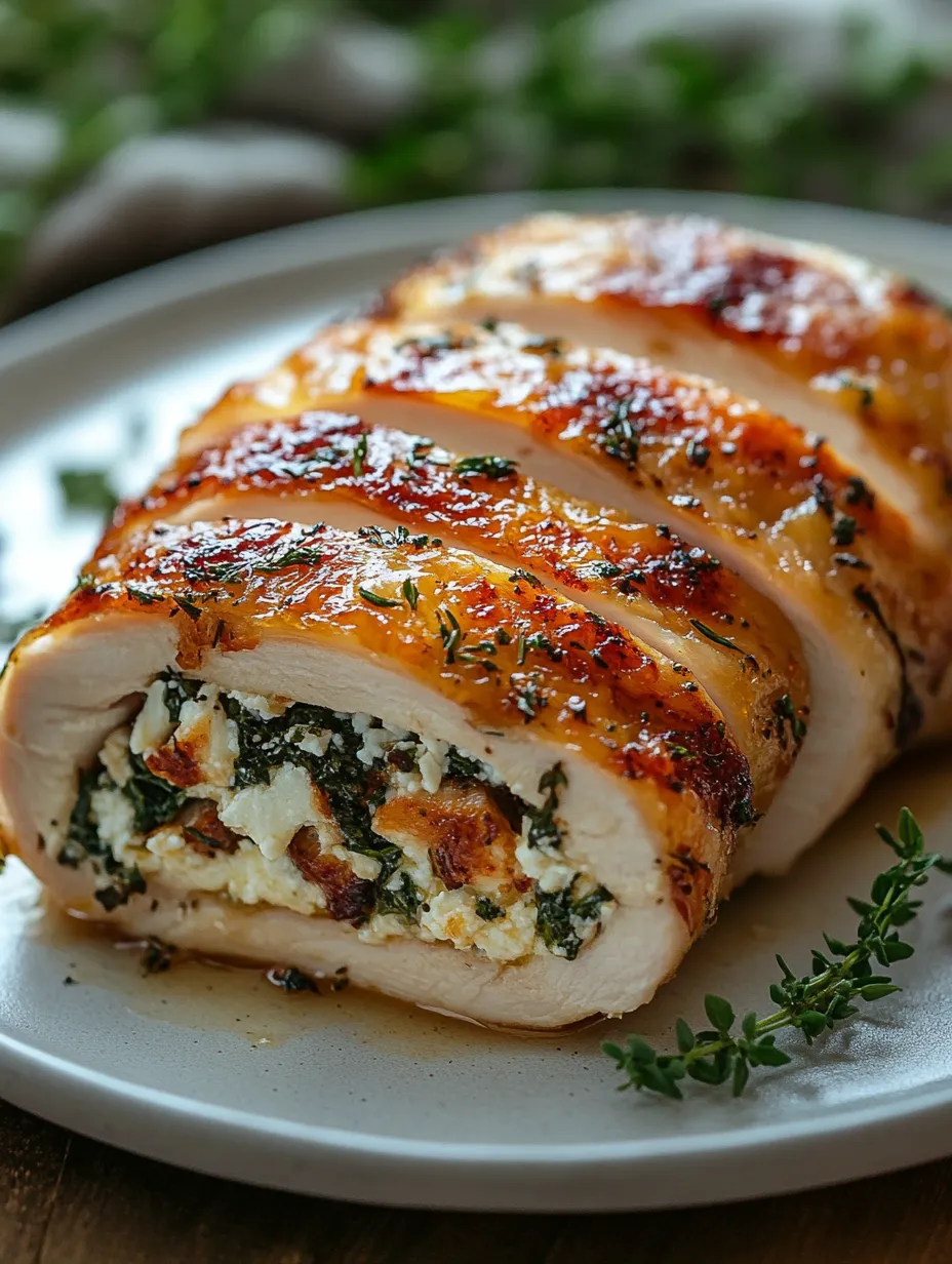 Creamy Stuffed Chicken Breast