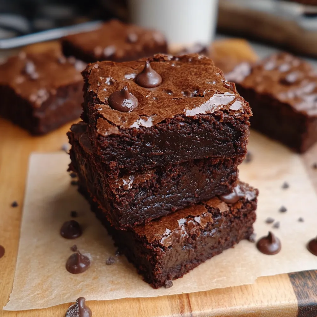 Healthy Greek Yogurt Brownies - Low Calorie Chocolate Treat
