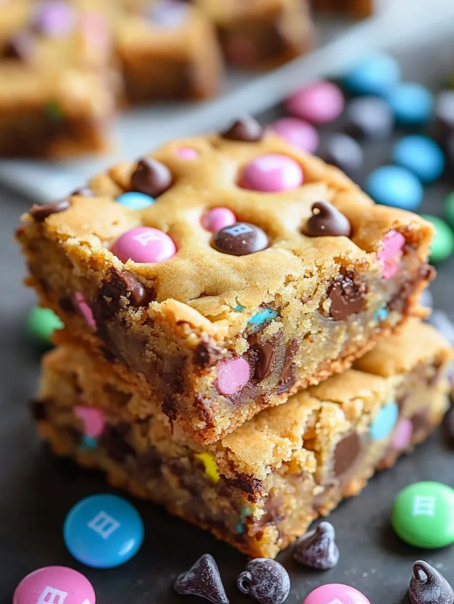 Easy Easter Cake Mix Cookie Bars Recipe