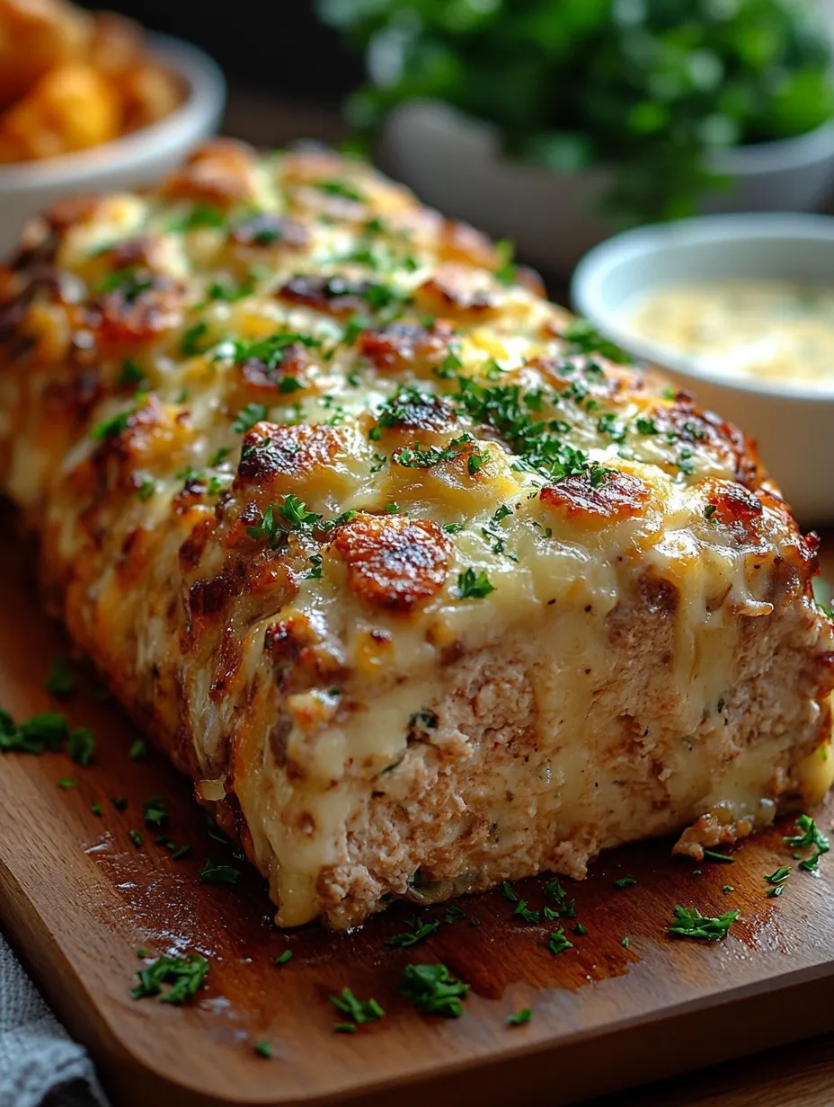Chicken Cordon Bleu Meatloaf
