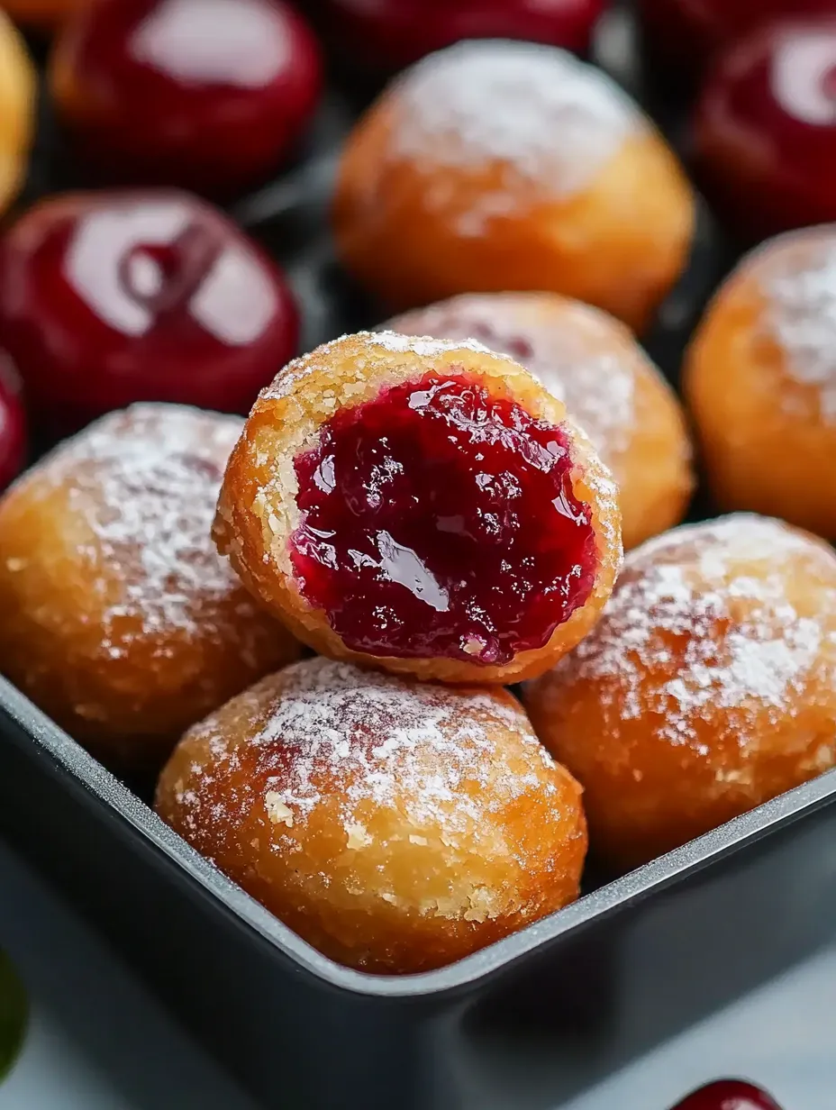 Delicious Cherry Pie Bites