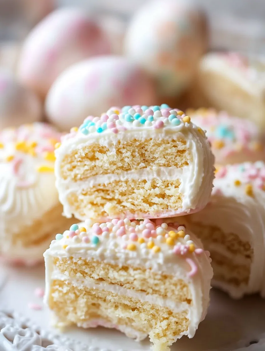 Easter Egg Mini Cakes