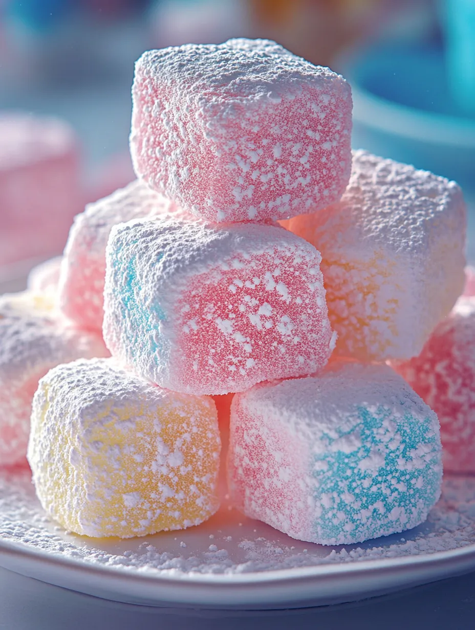 Cotton Candy Marshmallows