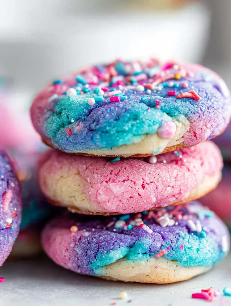 Rainbow Unicorn Sugar Cookies