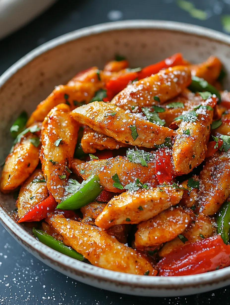 Spicy Chili Chicken Stir Fry