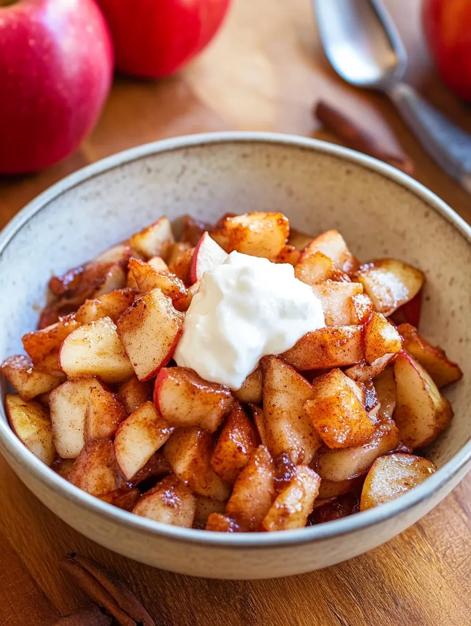 Air Fryer Cinnamon Apples