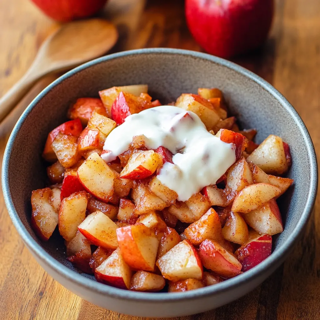 15-Minute Air Fryer Cinnamon Apples