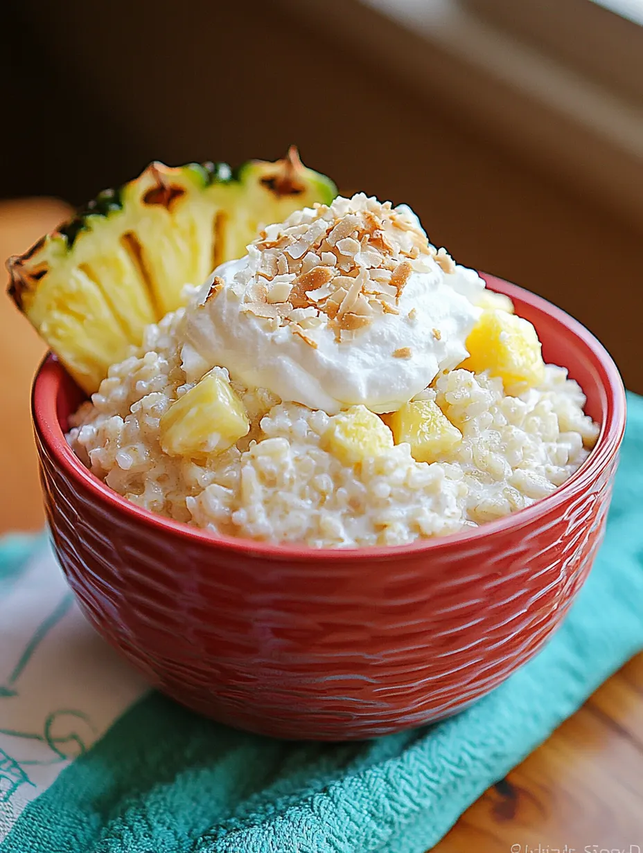 Hawaiian Rice Pudding (Rice Hawaiian)