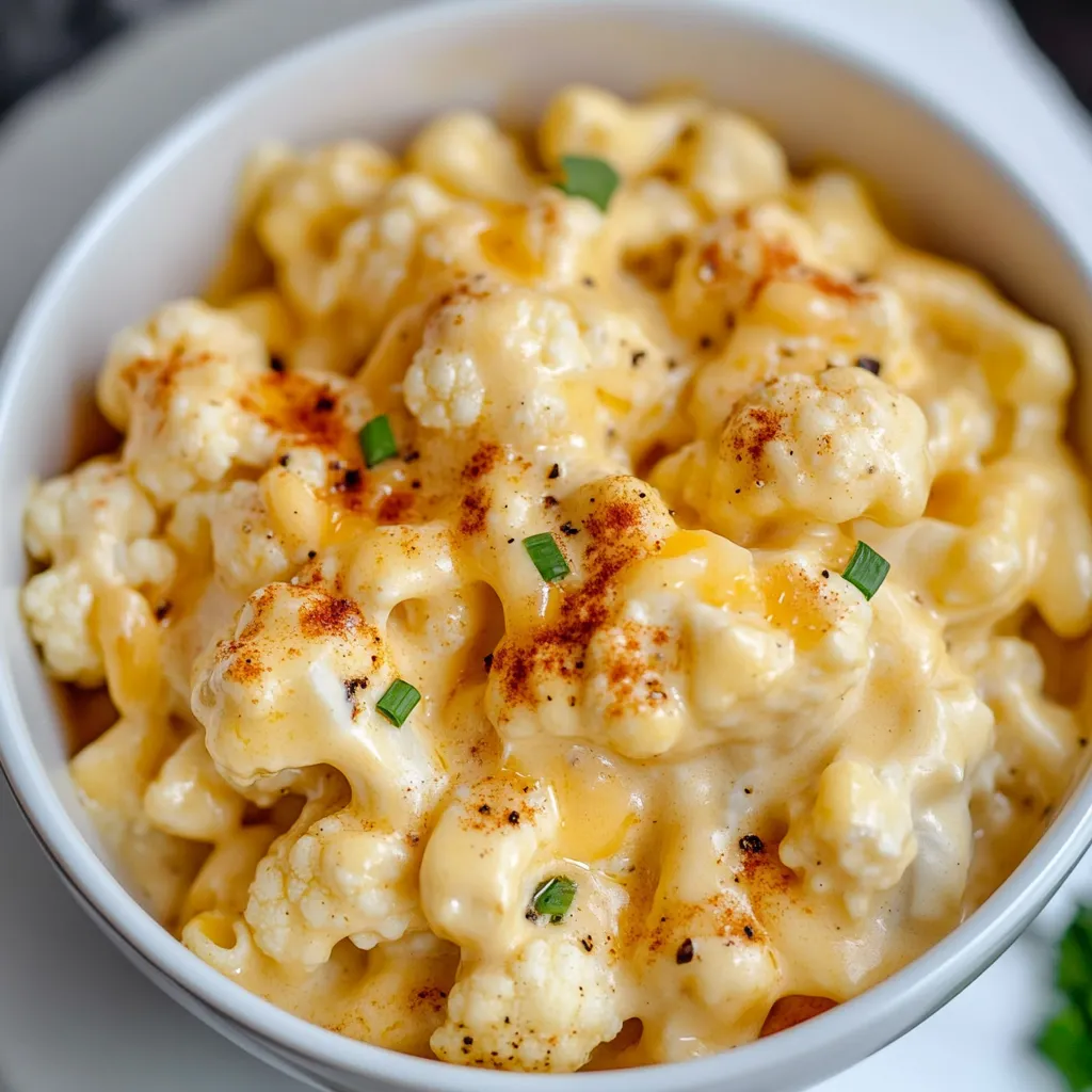 The Best Cauliflower Mac and Cheese