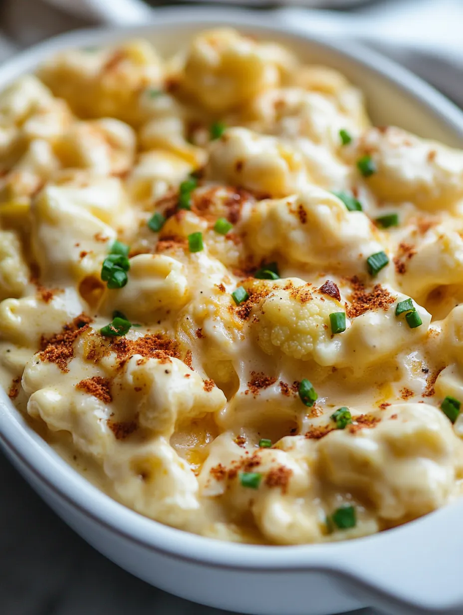 Best Cauliflower Mac and Cheese