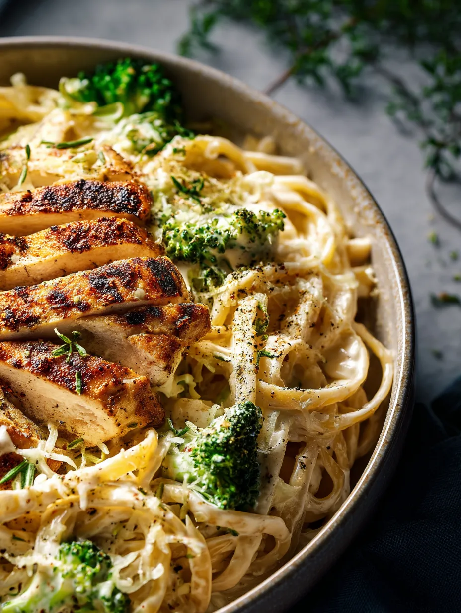 Low Calorie Chicken Alfredo Recipe