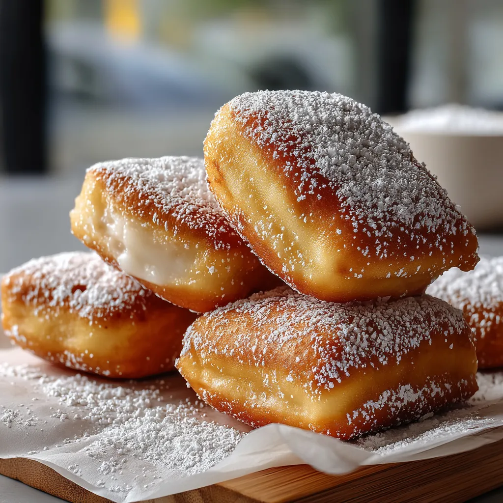 Vanilla French Beignets