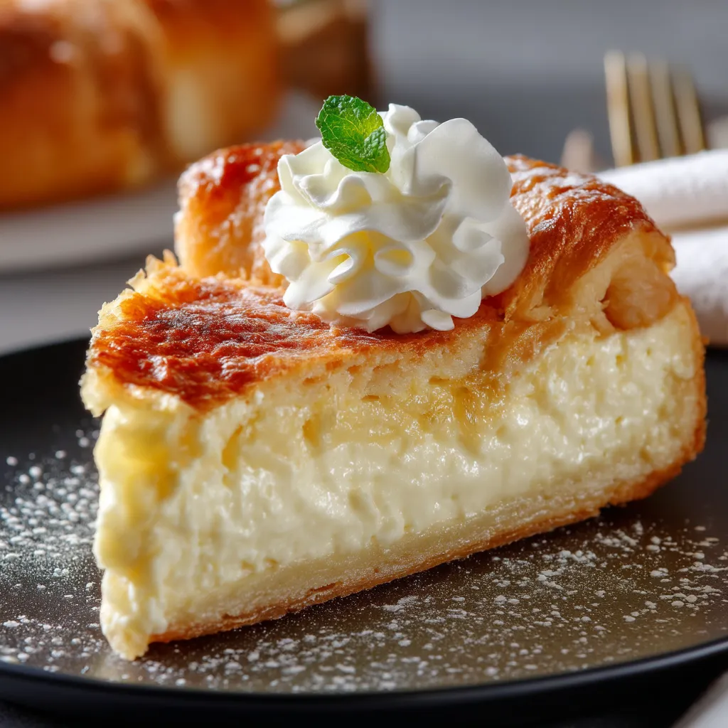Crescent Rolls Cheesecake